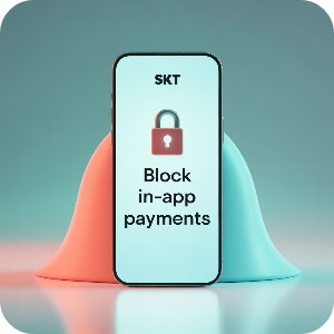 SKT 소액결제 차단&middot;해제 방법 이미지