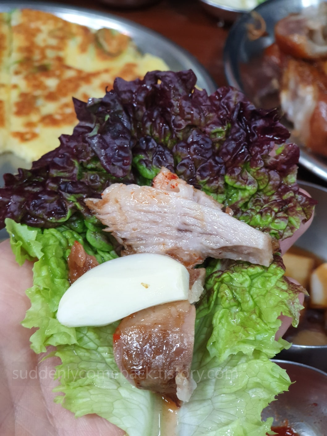 평안도-족발-쌈