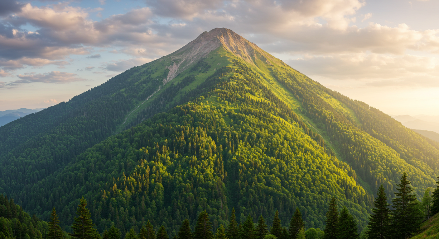 푸른 산 이미지