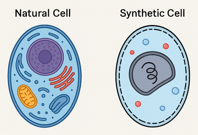 자연 세포 vs. 인공 세포