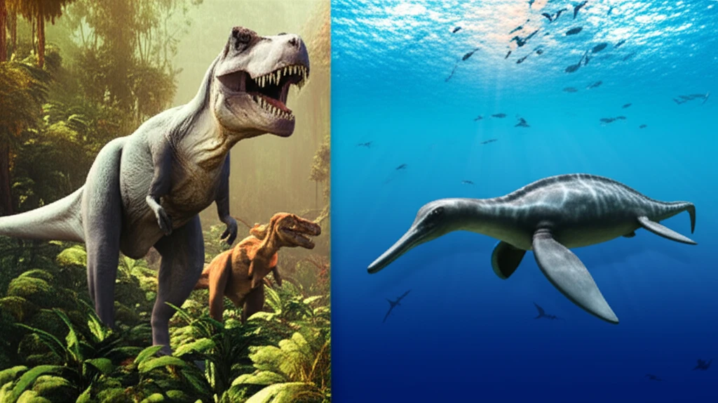 중생대 해양 파충류 어룡, 수장룡, 