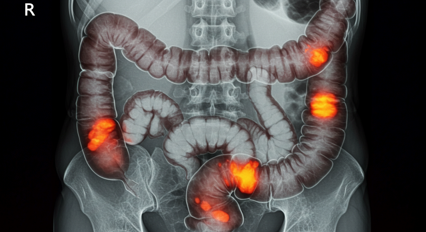 흉터 조직이 장을 막는 경우 장폐색 발생