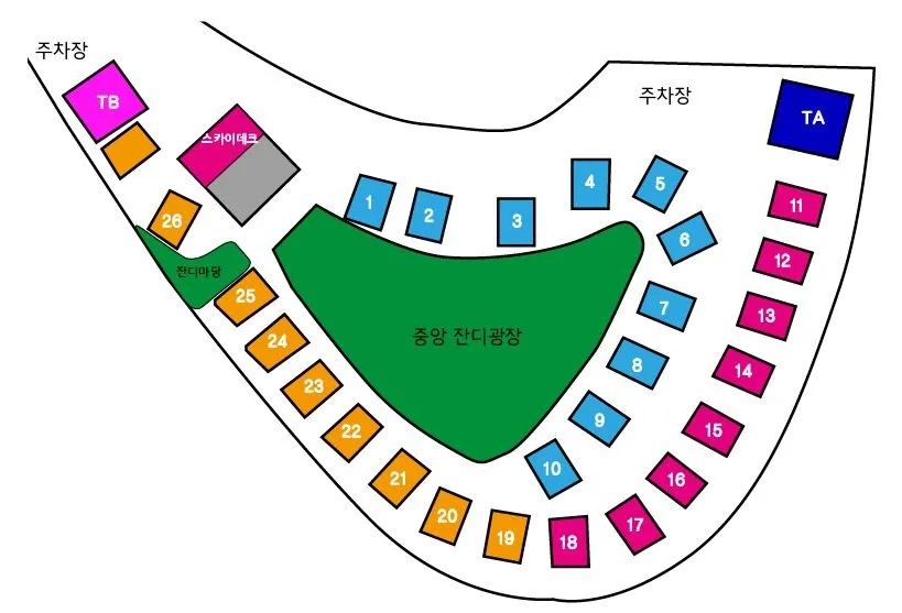 캠핑-사이트-배치도
