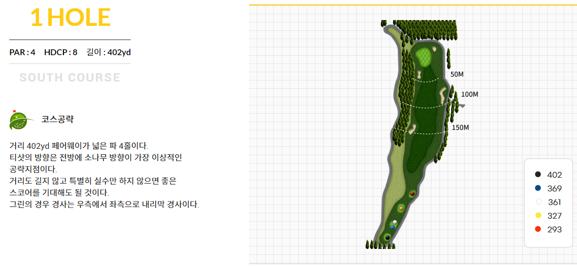 사이프러스 골프앤리조트 남코스 1