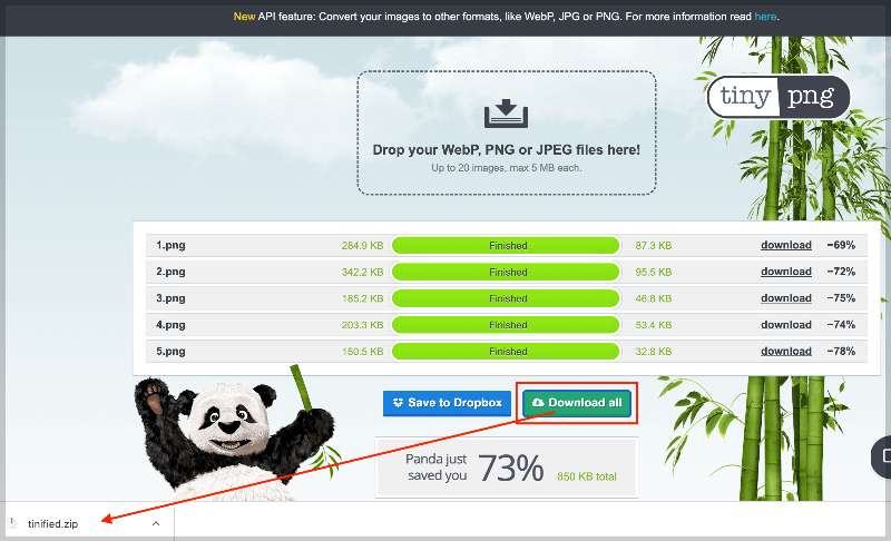 이미지 용량 줄이기 3