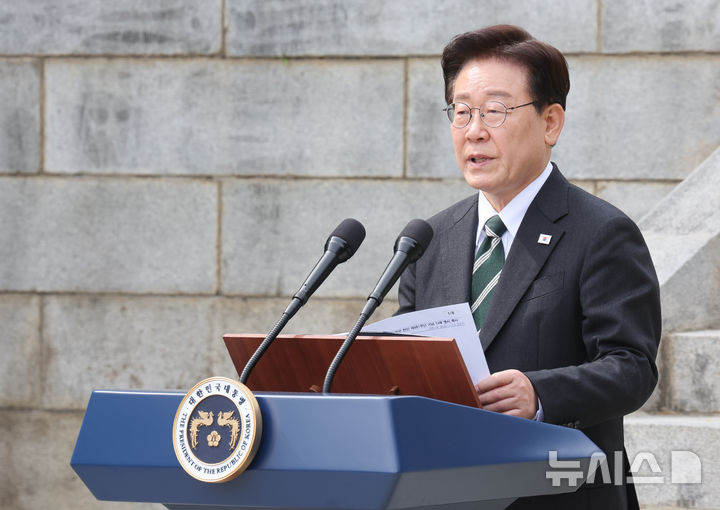 이재명 대통령 축사: 현충사 방문, 이순신 정신과 AI 기술 강국으로의 도약