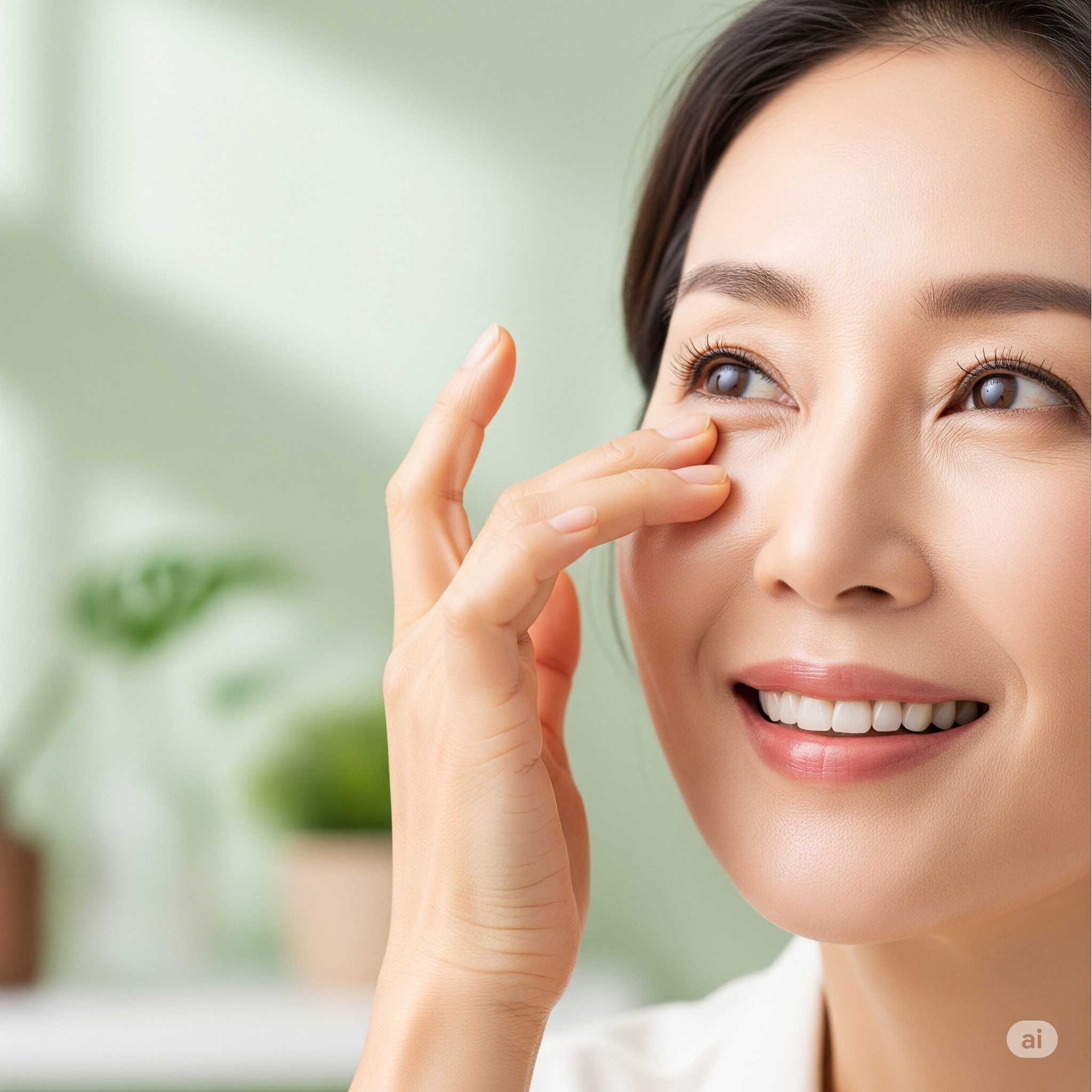 중년 눈가 주름 없애는 홈케어 루틴