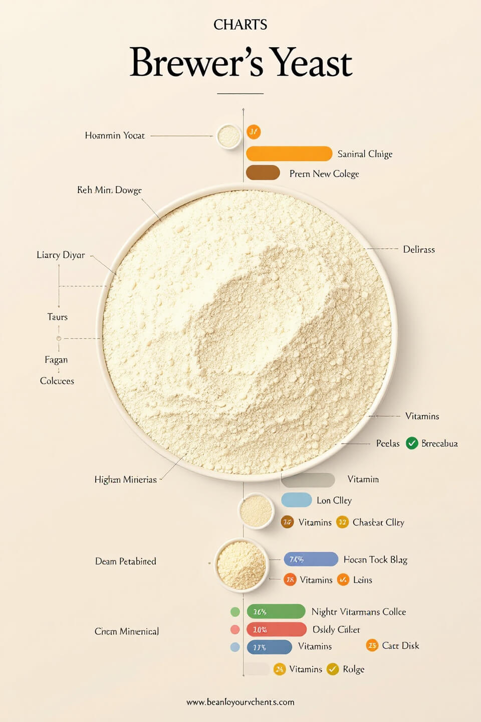 맥주효모 사진입니다.