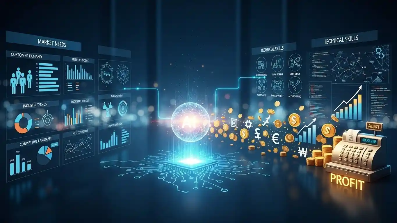<img src="ai_learning_connecting_market_needs_and_technical_skills_to_profit.webp" alt="AI 학습이 시장 요구와 기술 역량을 연결해 수익 창출로 이어지는 과정을 보여주는 이미지 입니다">