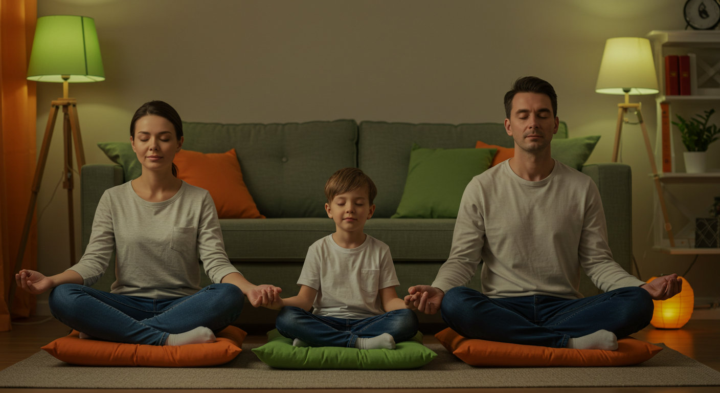 우리 아이 집중력 쑥쑥! 가족 명상으로 행복한 유대감 쌓기 👨&zwj;👩&zwj;👧&zwj;👦