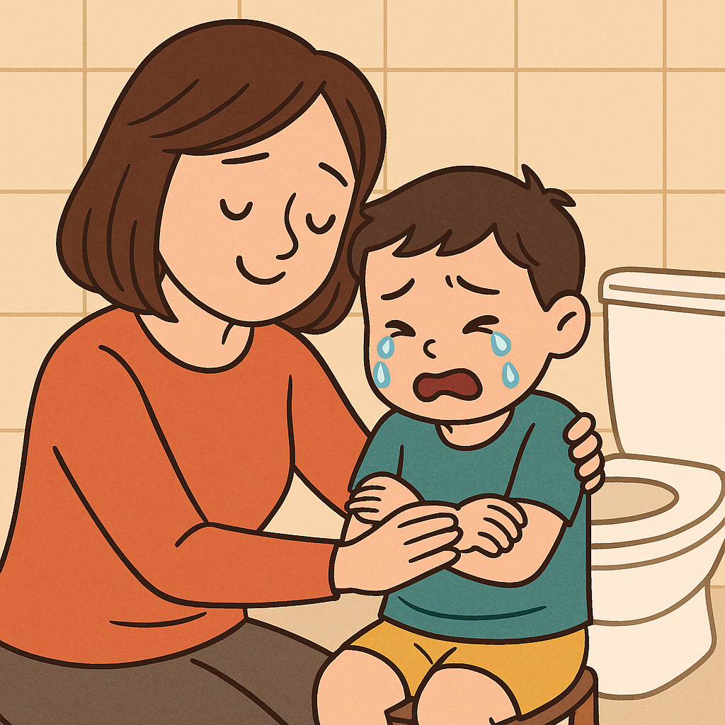 어린이유분증 소아변비유분증