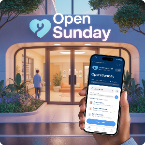 전국 주말(일요일) 문여는 병원 찾기 병원앱 이미지