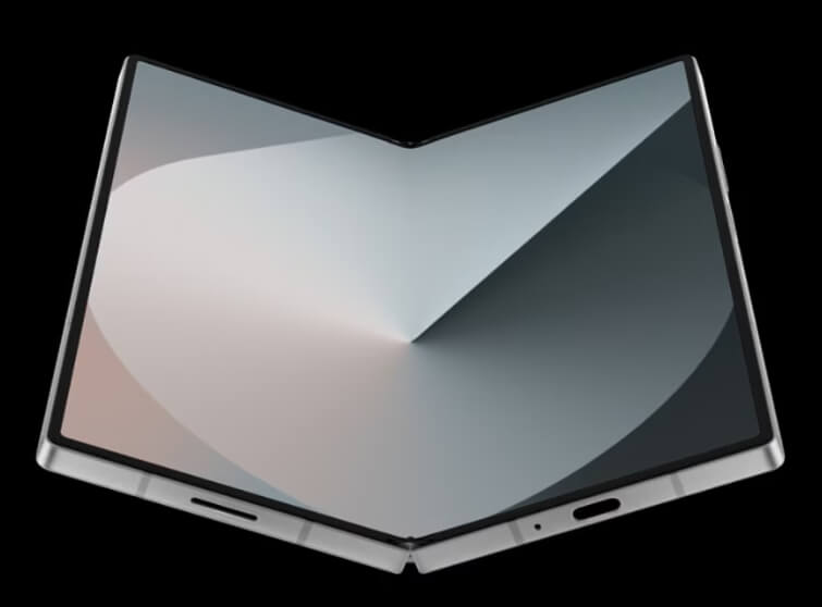 갤럭시 Z폴드 6 펼쳐진 앞모습