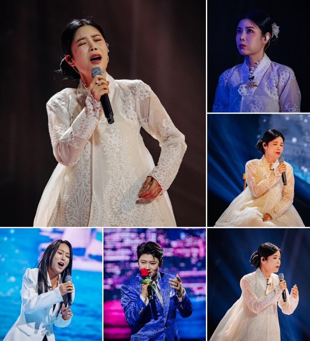 하얀-한복입고-무대에서-열창하는-린