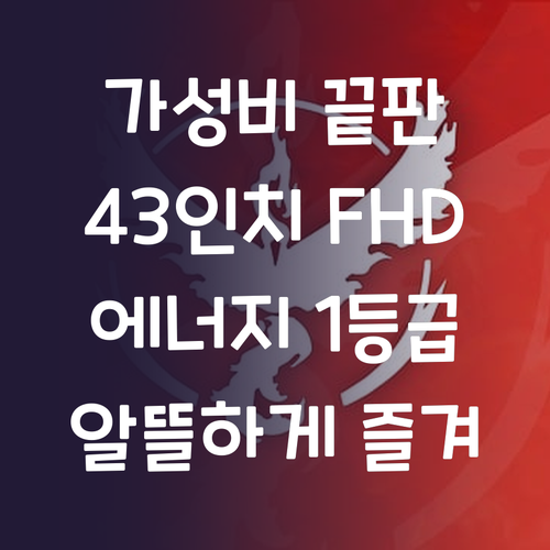 가성비 끝판왕! 위드라이프 43인치 ..