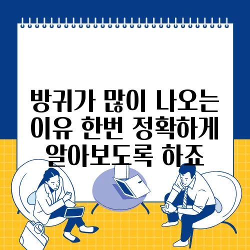 방귀가 많이 나오는 이유 한번 정확하게 알아보도록 하죠