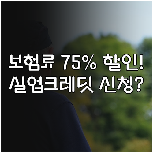 국민연금 실업크레딧 지원 대상과 신청..