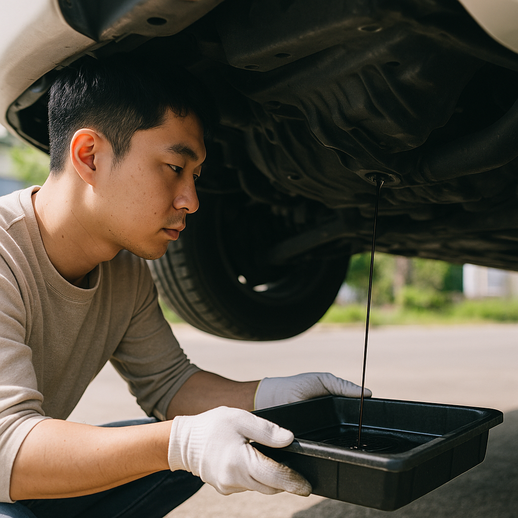 엔진오일셀프교체