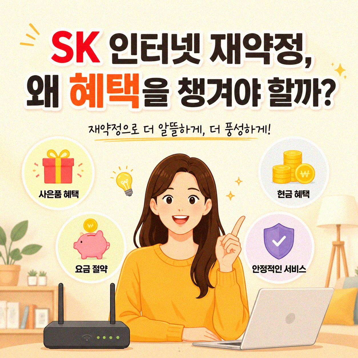 SK 인터넷 재약정, 사은품 제대로 챙기는 방법 알아보기