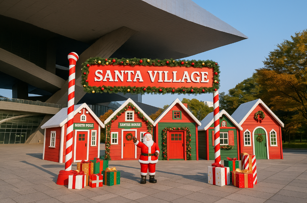 2025 부산 영화의전당 산타마을 개장 일정과 포토존 완벽가이드