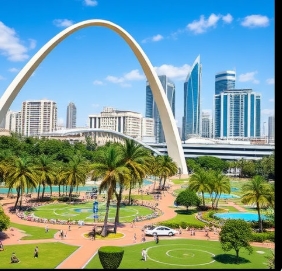 전세계 세상속의 브라질리아 역사와 철학, 문화, 음식, 사람, 날씨, 음악