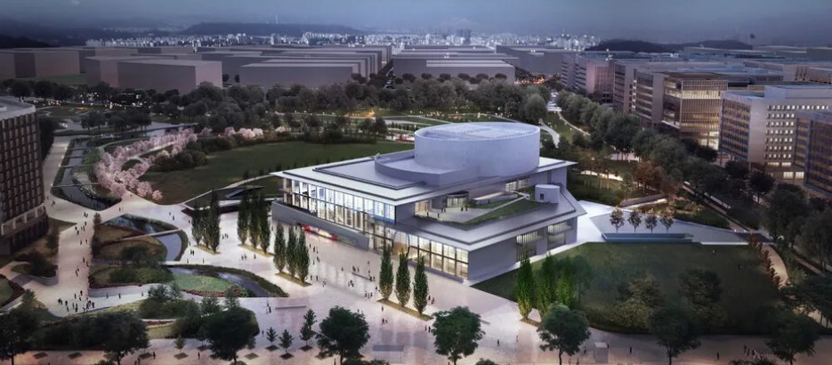 LG 아트센터 서울의 조감도