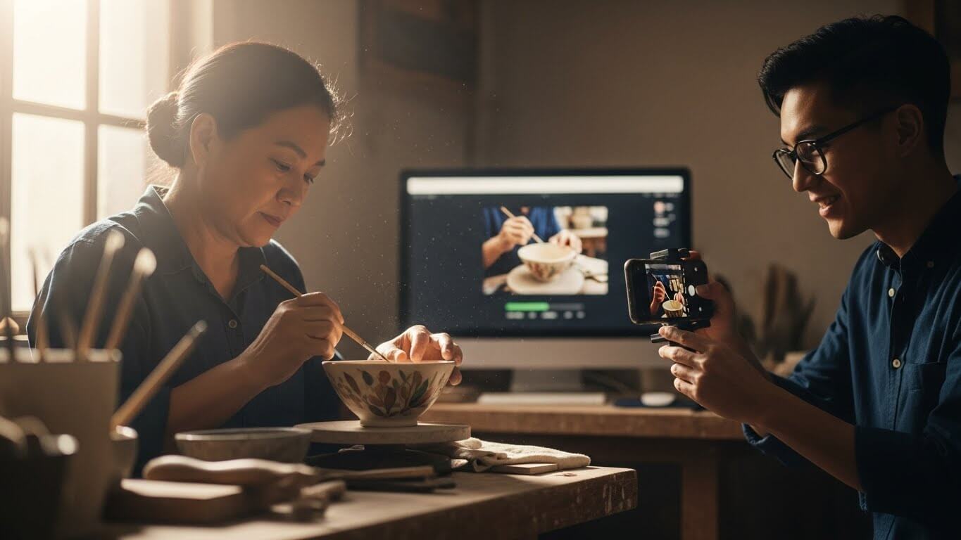 장인기술 홍보전략 관련 사진