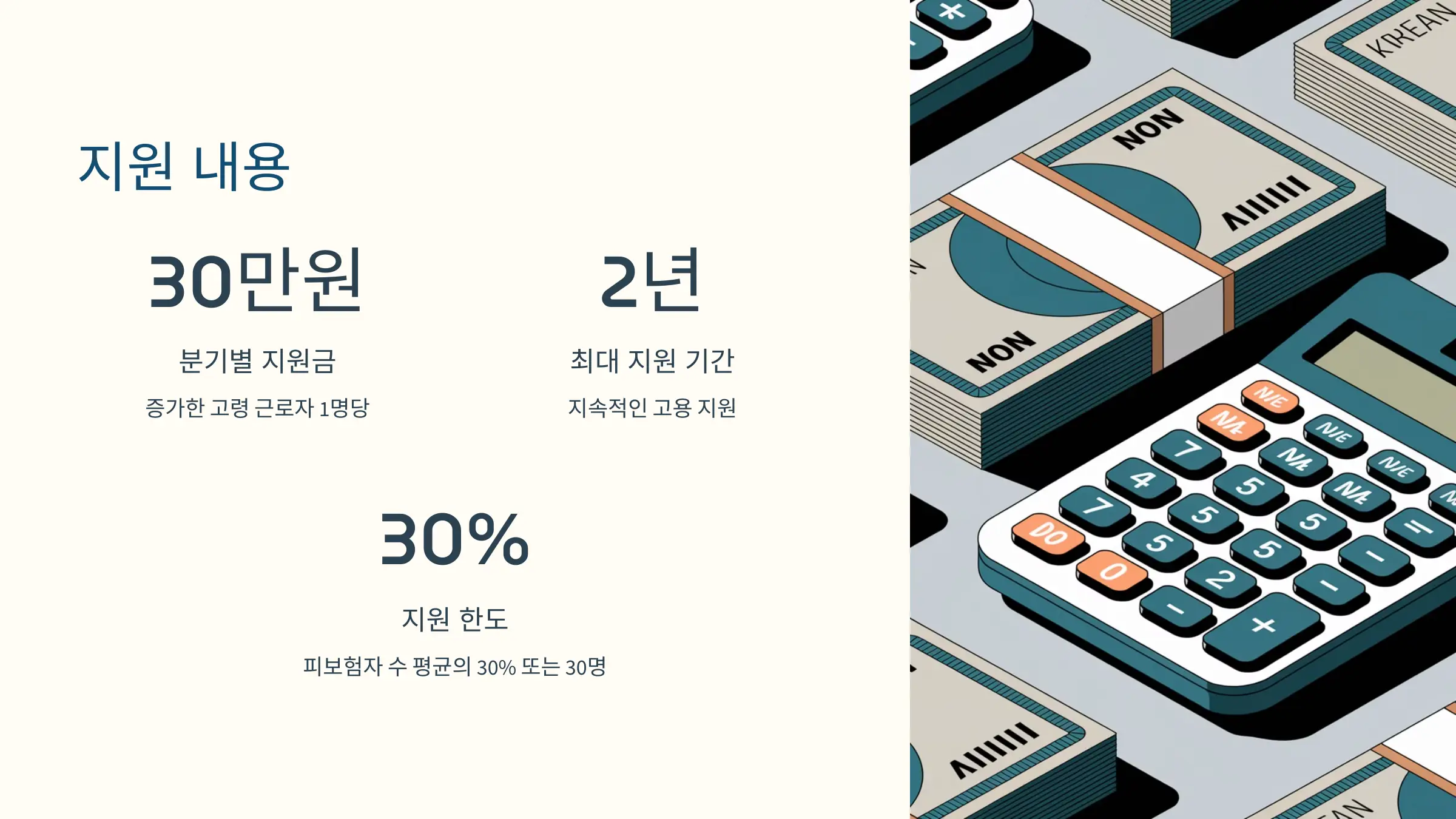 고령자 고용지원금 신청자격, 신청 방법, 제출서류