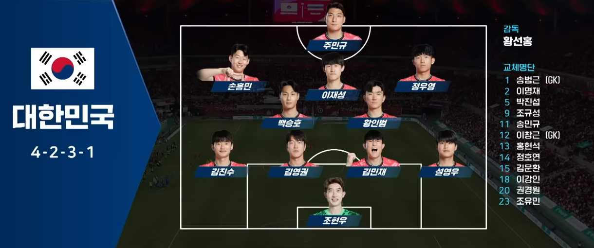 한국 태국 축구 중계