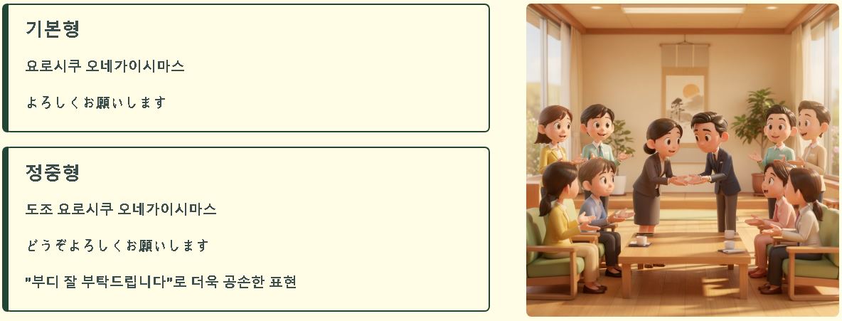 오네가이시마스 뜻 이랏샤이마세 뜻