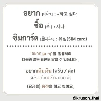 태국 고수 빼주세요 여행 태국어 회화 마이 싸이 인사말_13