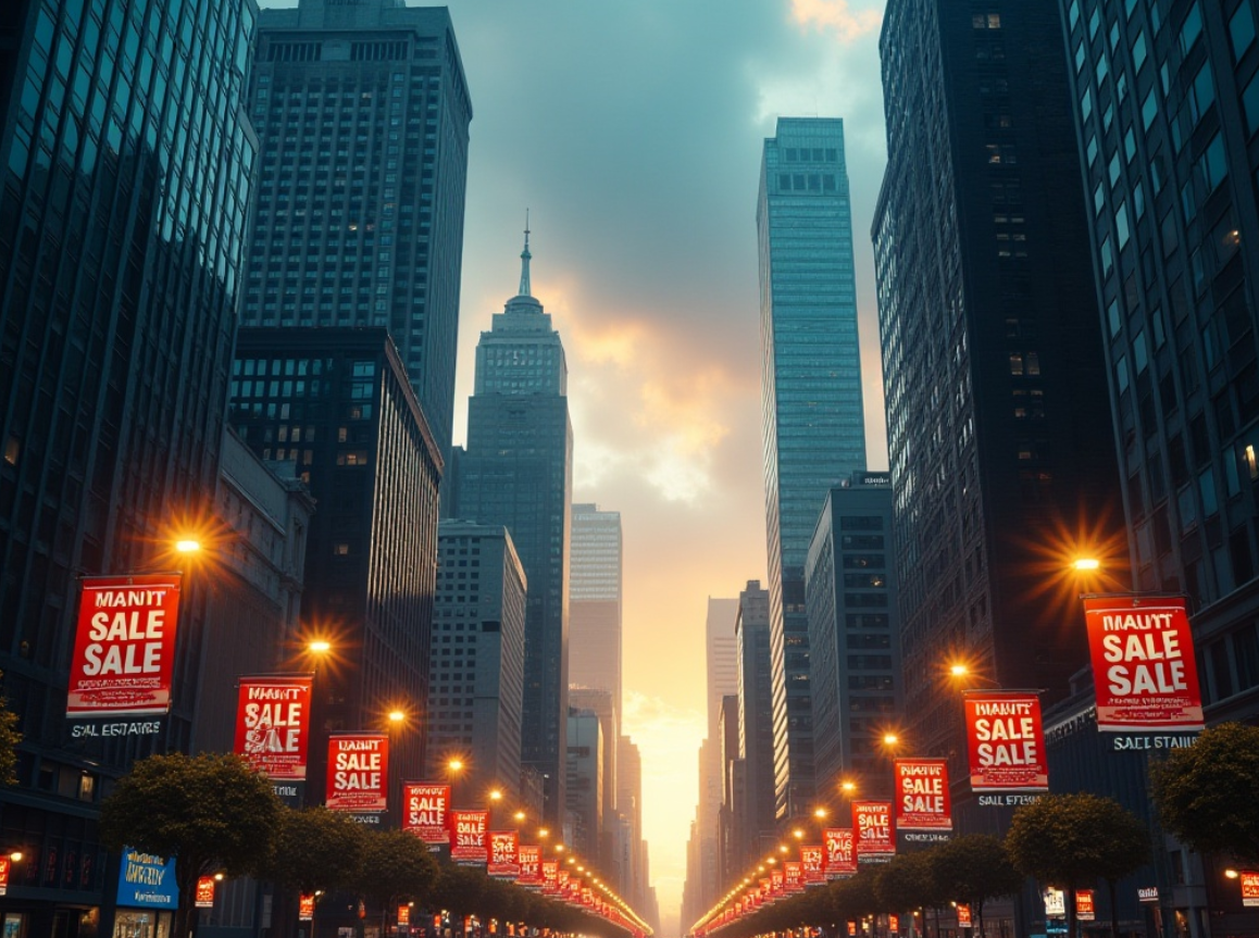 급매물 쏟아지는 부동산 시장