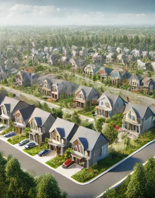 대규모주택단지의 모습