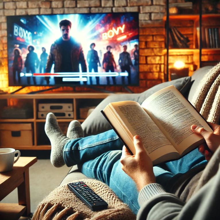 소설보면서 영화보는 장면