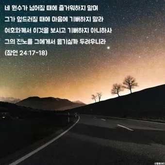 잠언 24장 솔로몬 잠언 묵상_16