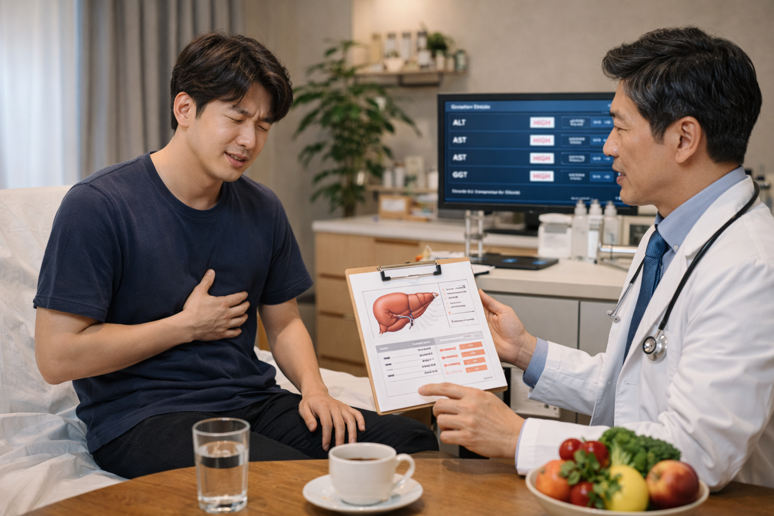 간수치 높을때 증상|회복하는 방법 정리