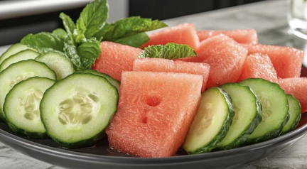 수박, 오이 이미지