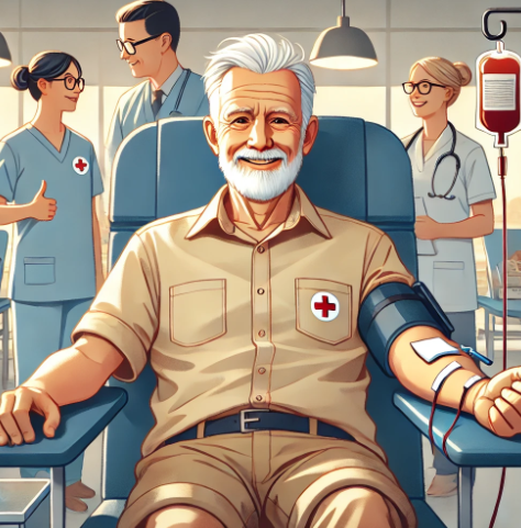 호주의 헌혈왕 할아버지