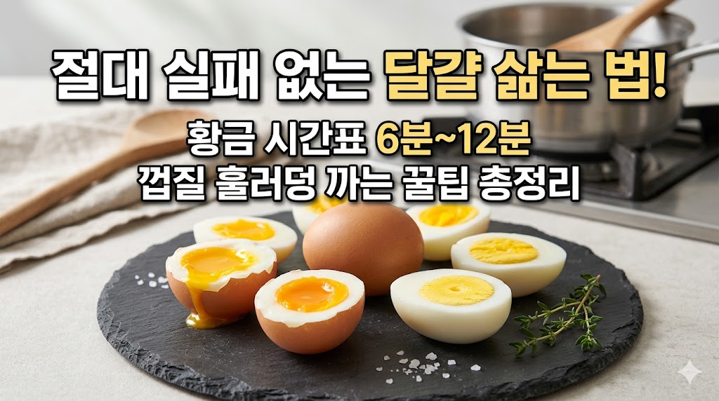 달걀 삶는 방법