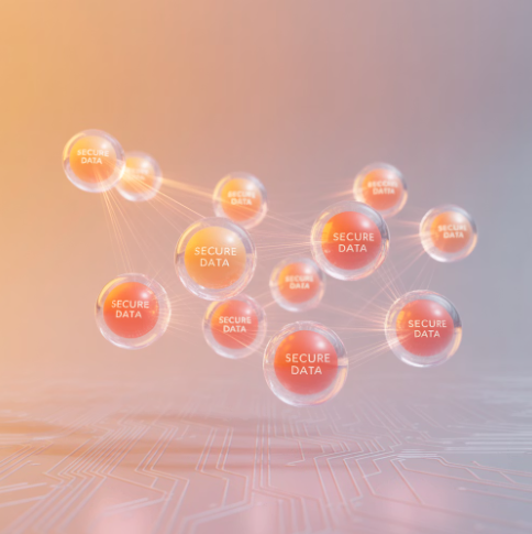 미라네트워크 개인정보 보호 샤딩 아키텍처 예시 이미지