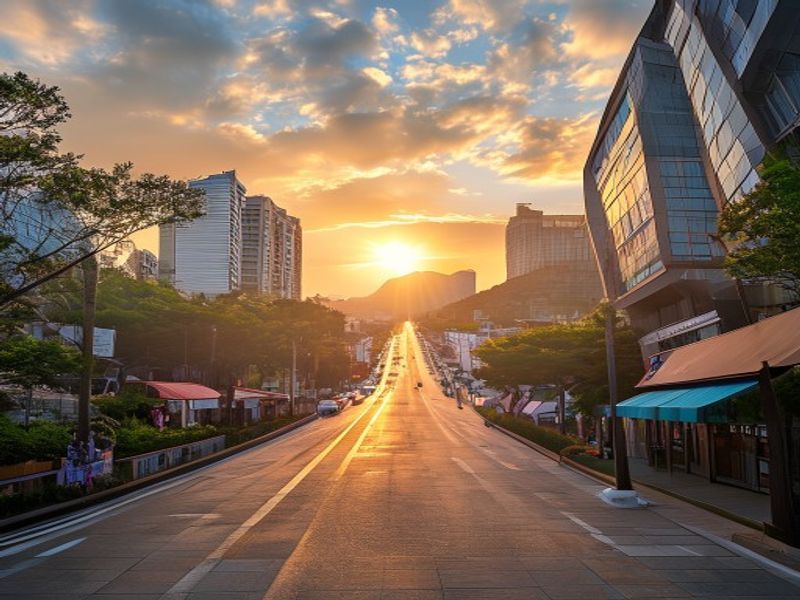 부산 감천문화마을 전경 봄 2026