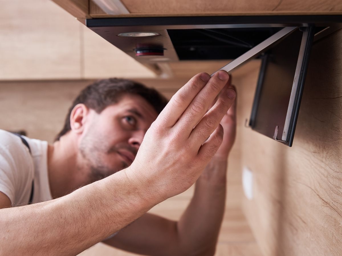 주방 후드 필터 설치