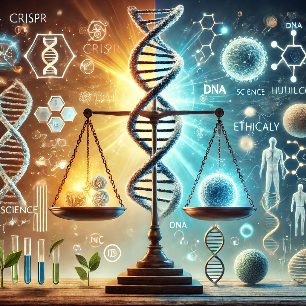 최신 유전자 가위 (혁신, 윤리, 가능성)에 대한 이미지