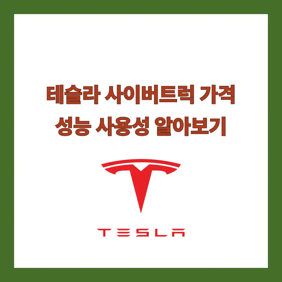 테슬라-사이버트럭