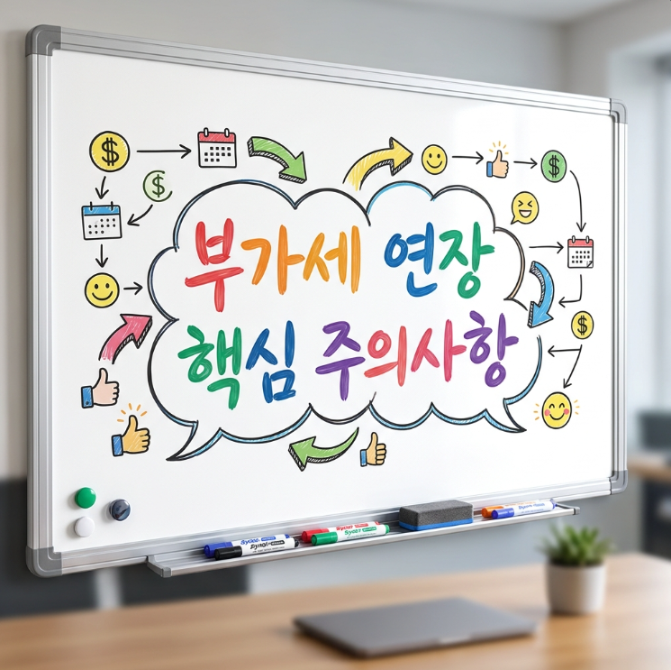 2026년 부가가치세 납부기한 연장 놓치기 쉬운 3가지 핵심 주의점