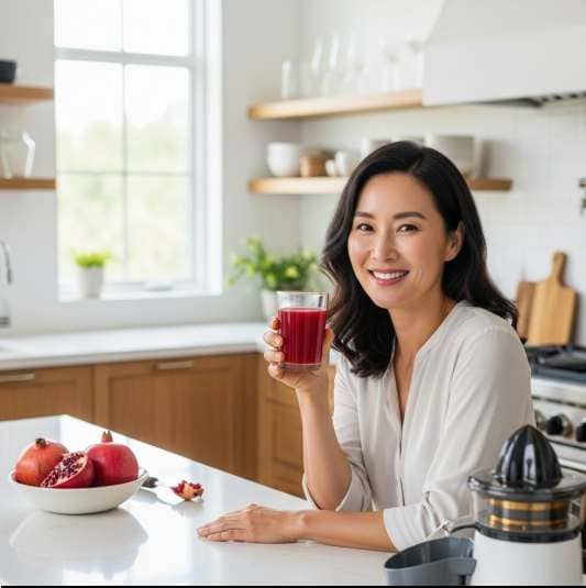 석류: 엘라그산의 보고