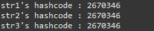 hashcode 사용결과