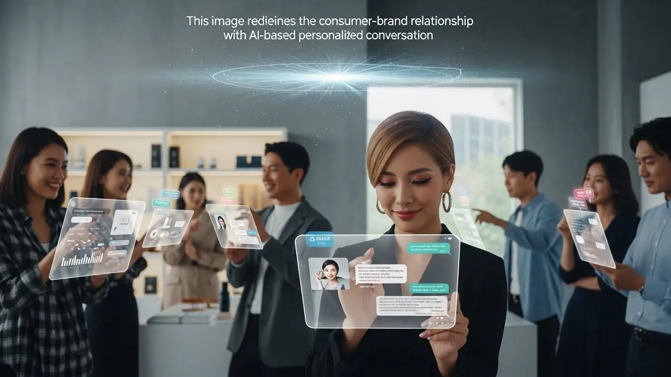 <img src="ai_based_personalized_conversation_redefining_consumer_brand_relationship.webp" alt="AI 기반 개인화 대화로 소비자와 브랜드 관계를 재정의하는 이미지 입니다">