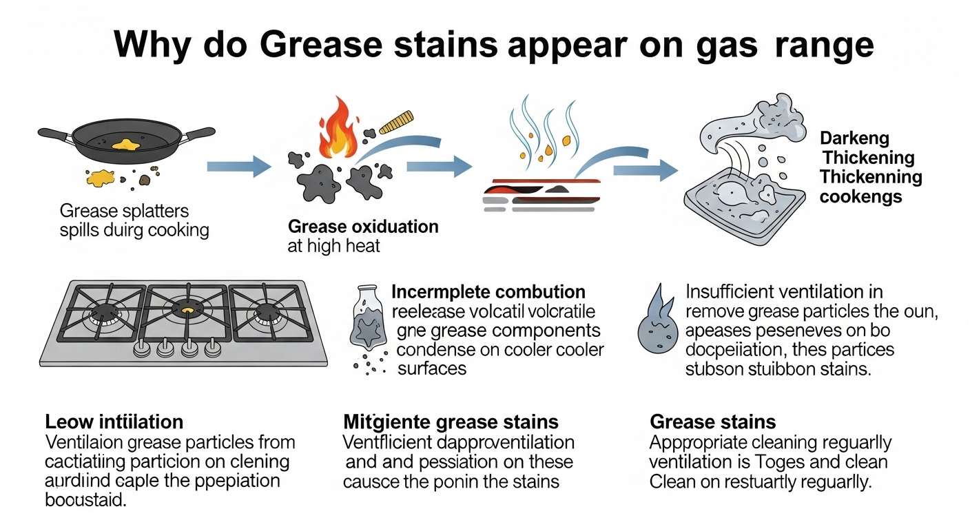 가스레인지 기름때&amp;#44; 왜 생길까요?