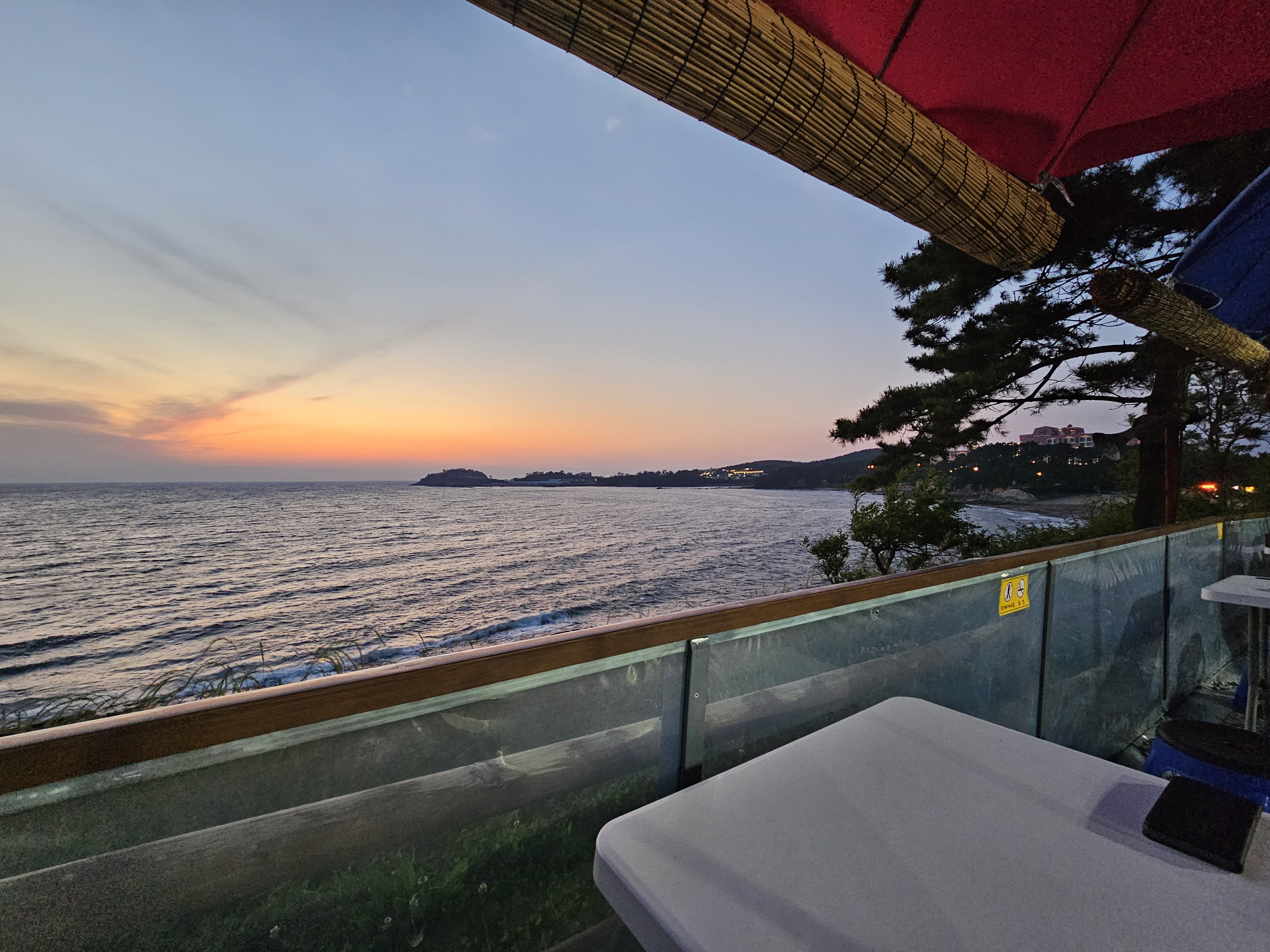 전북 변산 맛집 채석강바다길포차 자리 뷰